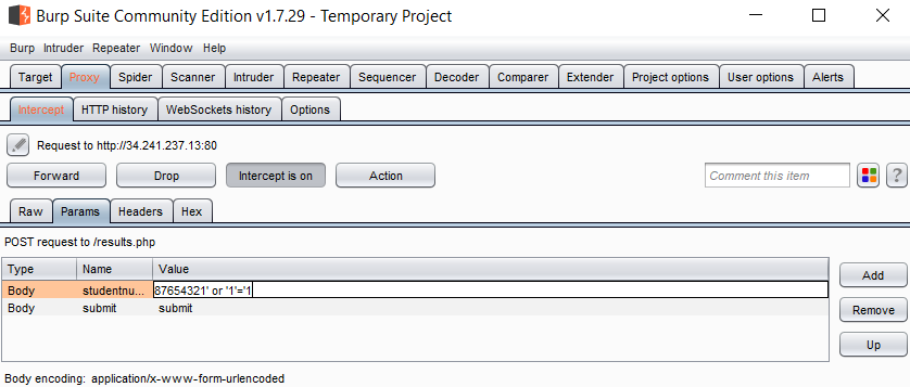 SQL Injection